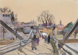 Bridge At The Water Gate, Schärding by Oskar LASKE