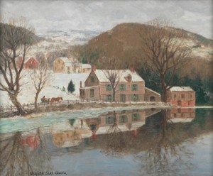 Winter Landscape by Winfield Scott CLIME
