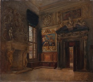 Interior From A Palazzo In Venice by Vladimir SVERTCHKOFF - auction artwork with signature