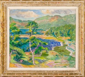 Sommerlandskap by Lars JORDE