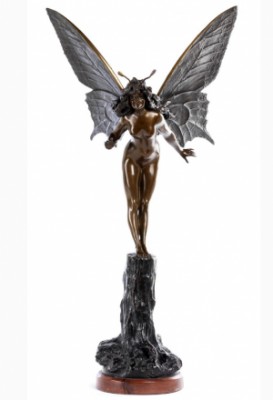 Schmetterlingsmädchen by Oswald SCHIMMELPENNIG - auction artwork with signature