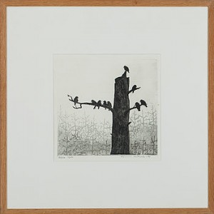 Kråkor by Hannu KOTIVALO - auction artwork with signature