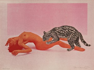 Femme Et Félin by Mel RAMOS