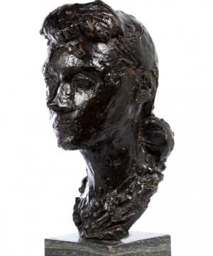 Portrait De Femme by Albert LECLERC - auction artwork with signature