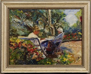 Par I Trädgården by Gösta BOHM