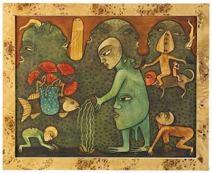 Mythe De La Création by Manuel MENDIVE