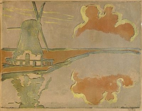 Mühle Am Wasser by Emil NOLDE