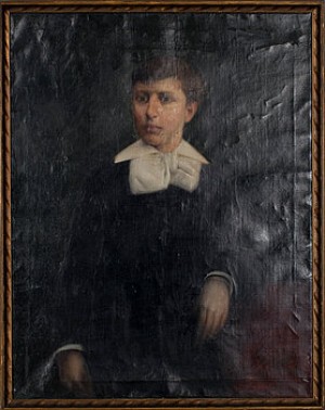 Porträtt Av En Ung Pojke by Louis COQUELET - auction artwork with signature