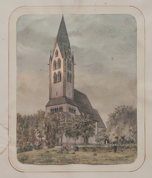 Dalhem Kyrka, Gotland by Johan KAHL