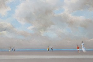 Plage by Pierre DOUTRELEAU - auction artwork with signature