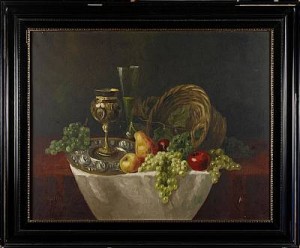 Stilleben by Karl NEPPEL - auction artwork with signature