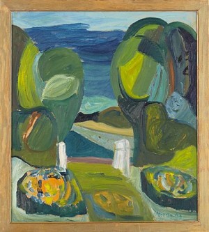 Grindstolpar by Maurice MOBERG