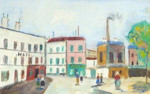 Les Usines by Maurice UTRILLO