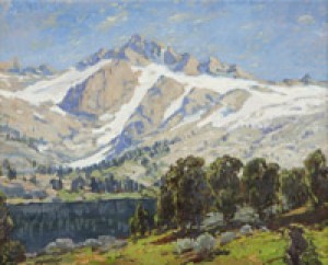 Spring, High Sierra Lake by John MODESITT - auction artwork with signature