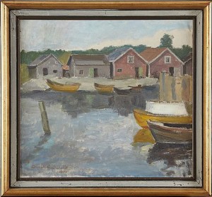 Fiskeläge by Gustav EDWALL