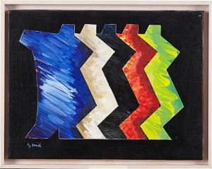 I Garderoben by Hardy STRID - auction artwork with signature