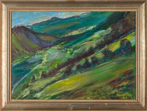 Mellom Fjell by Joronn SITJE - auction artwork with signature