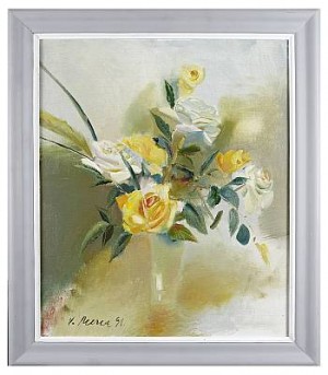 Blomsterstileben by Vita MERCA - auction artwork with signature