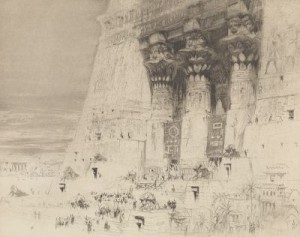 Egyptian Palace by William WALCOT