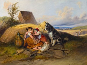 Midday Rest by Johann Mathias RANFTL