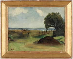 Landskap by Gösta OLSON