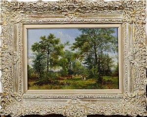 Sommarlandskap Med Kvinnor by William Allen WALL