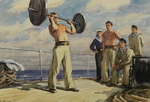 Champion Of The Ship, (from The Series Baltika (baltic Fleet)) by Solomon Samsonovich BOIM
