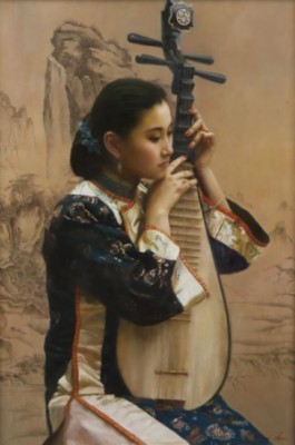 Nostalgia by CHEN YI MING - auction artwork with signature