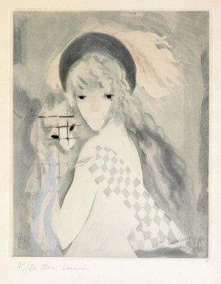 La Femme Au Singe, After by Marie LAURENCIN