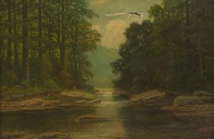 Mountain Stream by Albert Francis KING