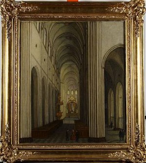 Uppsala Domkyrka by Johan Gustaf KÖHLER