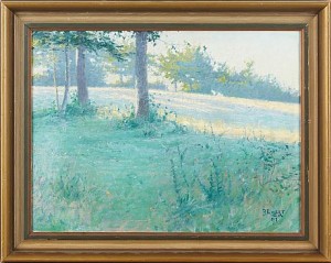 Solbelyst Landskap by Per EWERT