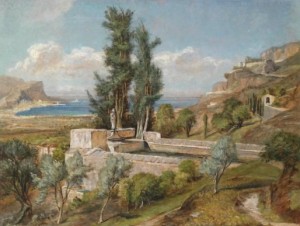 Scene From The Area Surrounding Palermo by Kristian ZAHRTMANN