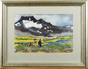 På Väg Till Sommarlandet by Lars (Sami Artist) PIRAK