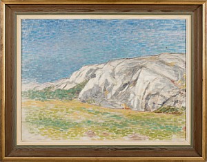 Vit Klippa by Ragnar HALLBERG - auction artwork with signature