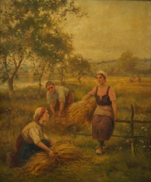 Harvest by José Maria JARDINES - auction artwork with signature