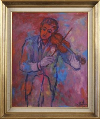 Violinisten by Nathan GUTMAN