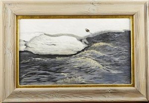 Fågel I Vinterfors by Lennart SAND