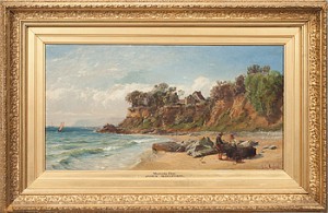 Mounts Bay by John MOGFORD - auction artwork with signature