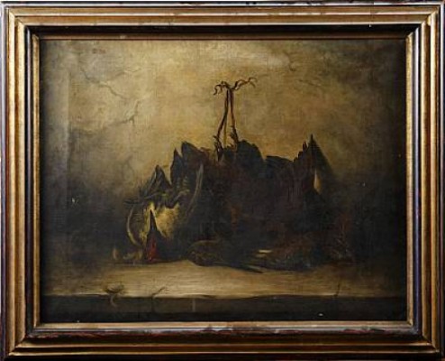 Stilleben Med Döda Fåglar by Sigge ULFSPARRE - auction artwork with signature