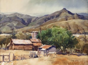Refugio Canyon Ranch by George GIBSON
