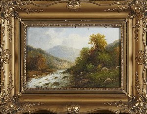Motiv Från Dolomiterna by Walter OLBRICH - auction artwork with signature