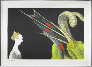 Details Of Renaissance Paintings: Paolo Uccello, St George And The Dragon, 1460 by Andy WARHOL