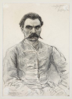 Cossack, Mitrofan by Ilya Efimovich REPIN