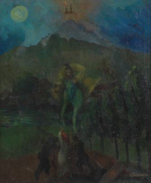Night Rescue by Sandra LERNER - auction artwork with signature