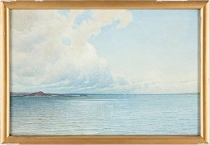 Kustmotiv by Albert BERG