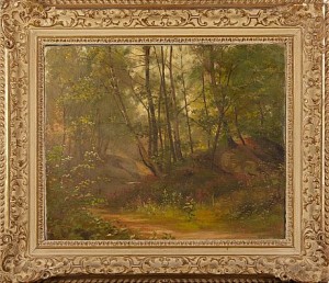 Skogsmotiv by Jacques JOBBÉ-DUVAL - auction artwork with signature