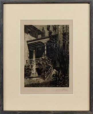 Italienska Trappen by Ferdinand BOBERG