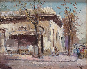 Gatuscen by Miguel DE VITA - auction artwork with signature