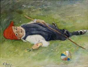 Göran I Gröngräset by Georg PAULI